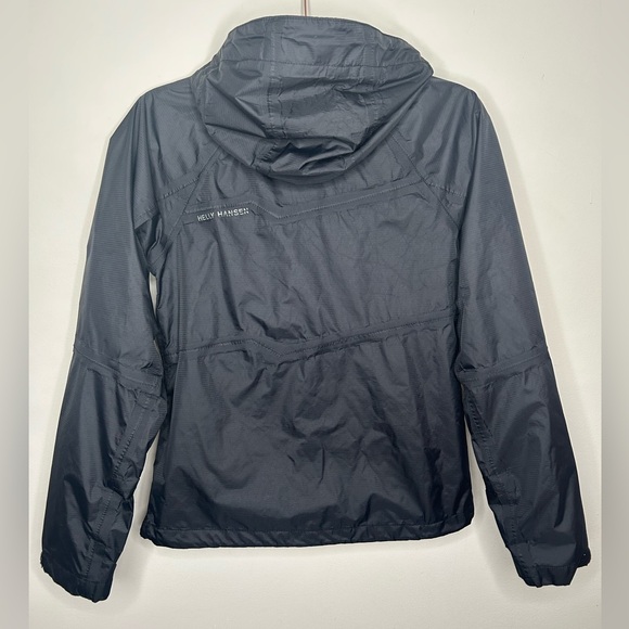 Helly Hansen Yu Ervik Waterproof Rain Full Zip Up Jacket in 990 Black size XS - Picture 5 of 14